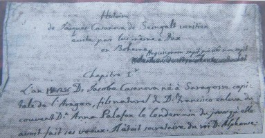Manuscrit de l'Histoire de ma vie de Giacomo Casanova