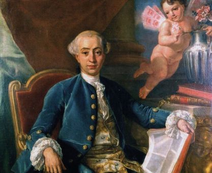 Portrait de Giacomo Casanova par Anton Raphael Mengs