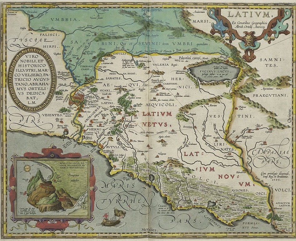 Latium Vetus Abraham Ortelius Wiki