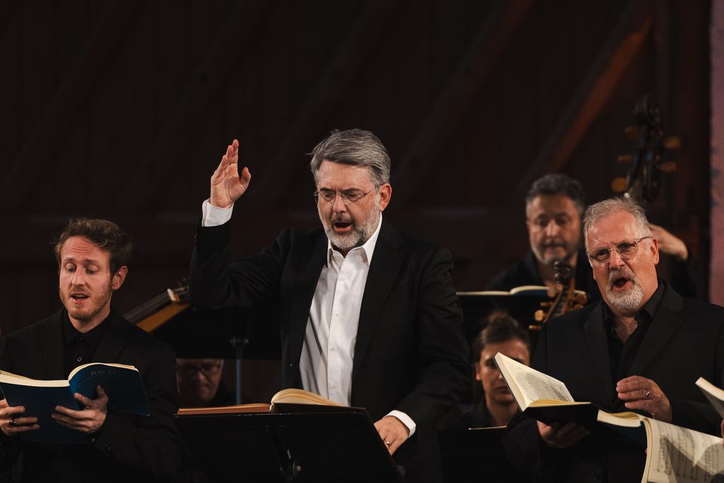 Gli Angeli Genève direction Stephan MacLeod (© Rencontres Musicales de Vézelay - Vincent Arbelet)